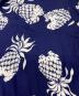 中古・古着 PINEAPPLE JUICE (パインアップル ジュース) レーヨンシャツ ブルー サイズ:M：4500円