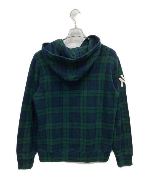 POLO RALPH LAUREN（ポロ・ラルフローレン）POLO RALPH LAUREN (ポロ・ラルフローレン) タータンチェックブラックウォッチ パーカー グリーン サイズ:XLの古着・服飾アイテム