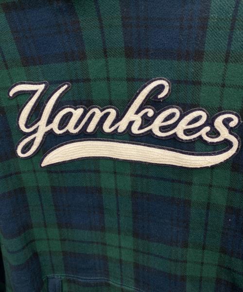 POLO RALPH LAUREN（ポロ・ラルフローレン）POLO RALPH LAUREN (ポロ・ラルフローレン) タータンチェックブラックウォッチ パーカー グリーン サイズ:XLの古着・服飾アイテム