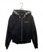 CRONOSクロノス）の古着「ジップパーカー」｜ブラック