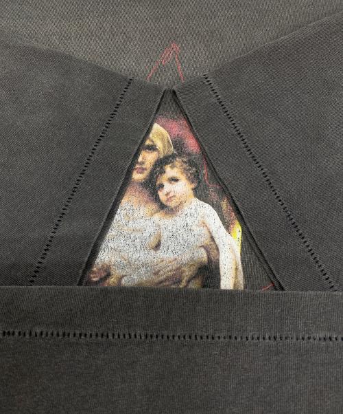 SAINT MICHAEL（セントマイケル）SAINT MICHAEL (セントマイケル) STR MARIAプリントTシャツ グレー サイズ:XXLの古着・服飾アイテム