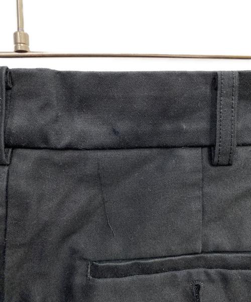 BEAMS Lights（ビームスライト）BEAMS Lights (ビームスライト) オリジナル モールスキン ワイドパンツ ブラック サイズ:Mの古着・服飾アイテム