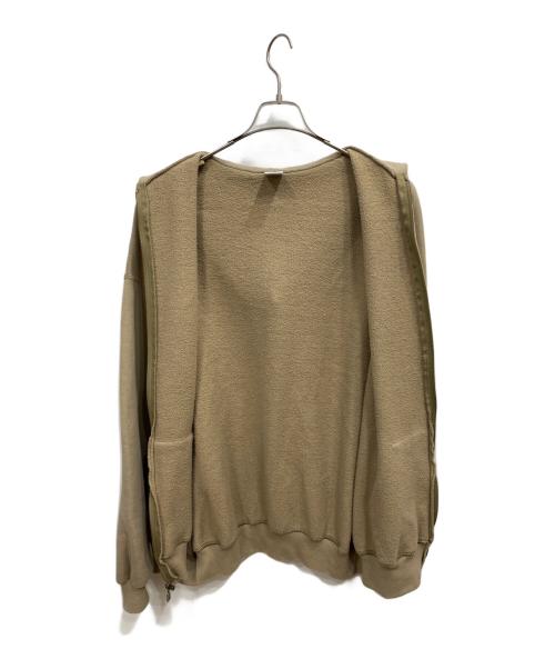 RUSSELL（ラッセル）RUSSELL (ラッセル) ジップパーカー ベージュ サイズ:XXLの古着・服飾アイテム