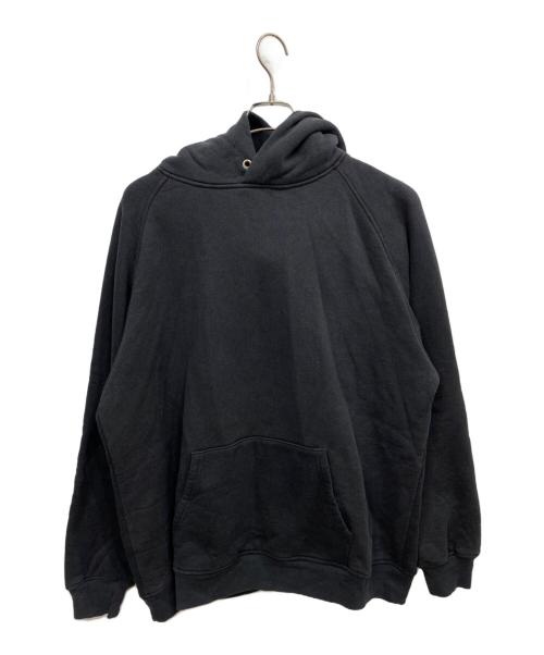 COMOLI（コモリ）COMOLI (コモリ) コットン吊裏毛パーカー ブラック サイズ:4の古着・服飾アイテム