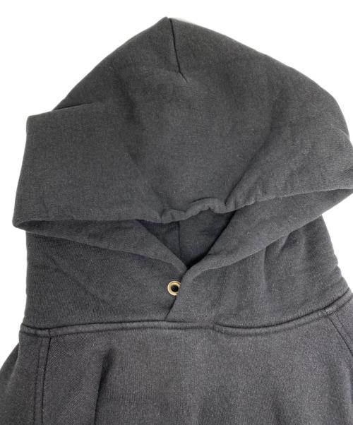 COMOLI（コモリ）COMOLI (コモリ) コットン吊裏毛パーカー ブラック サイズ:4の古着・服飾アイテム