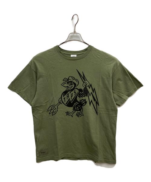 WTAPS（ダブルタップス）WTAPS (ダブルタップス) MASER CHIEF S/S TEE グリーン サイズ:X02の古着・服飾アイテム