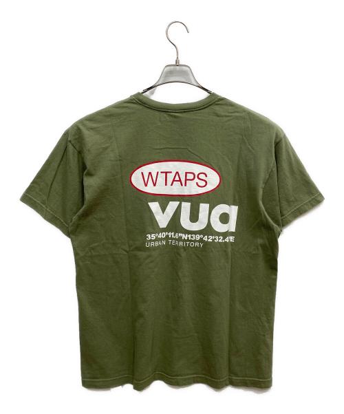 WTAPS（ダブルタップス）WTAPS (ダブルタップス) プリントTシャツ グリーン サイズ:X02の古着・服飾アイテム