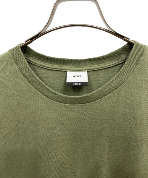 WTAPS（ダブルタップス）WTAPS (ダブルタップス) プリントTシャツ グリーン サイズ:X02の古着・服飾アイテム