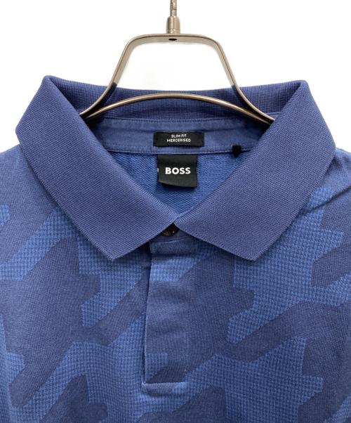 BOSS（ボス）BOSS (ボス) ポロシャツ ネイビー サイズ:XLの古着・服飾アイテム