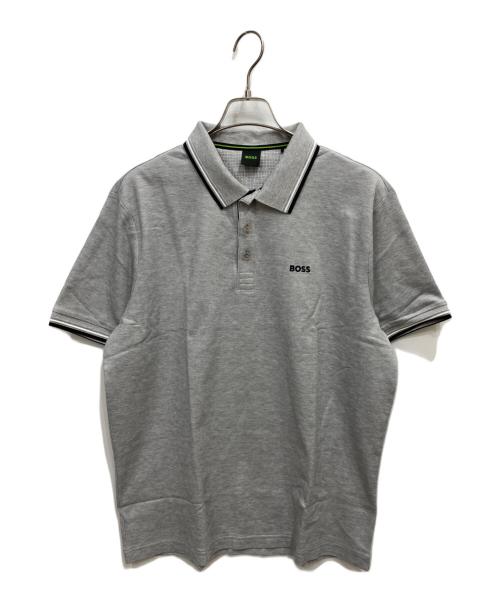BOSS（ボス）BOSS (ボス) ポロシャツ グレー サイズ:XLの古着・服飾アイテム