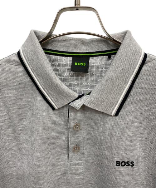 BOSS（ボス）BOSS (ボス) ポロシャツ グレー サイズ:XLの古着・服飾アイテム