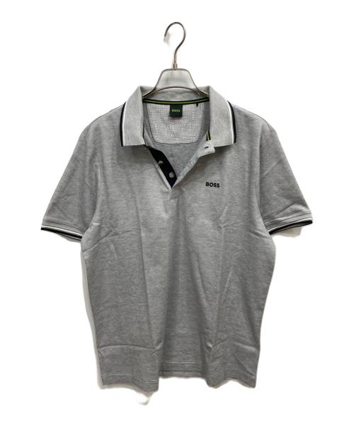 BOSS（ボス）BOSS (ボス) ポロシャツ グレー サイズ:XLの古着・服飾アイテム