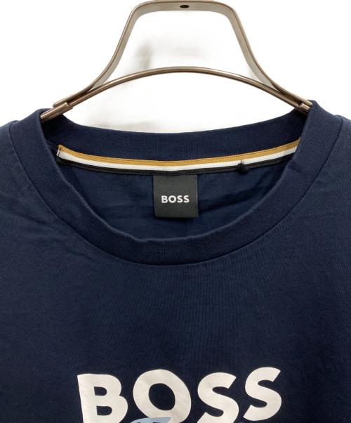 BOSS（ボス）BOSS (ボス) TOKYO プリントTシャツ ネイビー サイズ:XLの古着・服飾アイテム