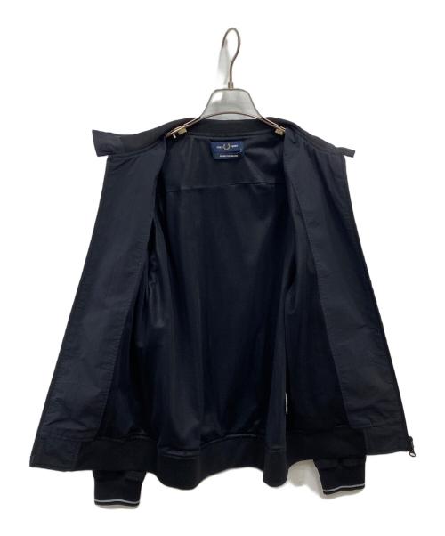 FRED PERRY（フレッドペリー）FRED PERRY (フレッドペリー) BEAMS (ビームス) ナイロンハリントンジャケット ブラック サイズ:Ｓの古着・服飾アイテム