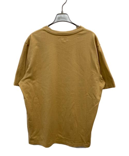 stussy（ステューシー）stussy (ステューシー) 刺繍ロゴTシャツ ブラウン サイズ:Ｌの古着・服飾アイテム