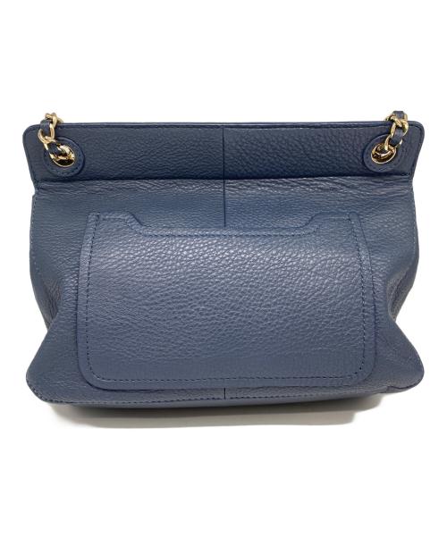 TORY BURCH（トリーバーチ）TORY BURCH (トリーバーチ) チェーンショルダーバッグ ブルーの古着・服飾アイテム