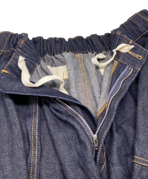 is-ness（イズネス）is-ness (イズネス) BALLOON BAKER PANTS ブルー サイズ:Ｍの古着・服飾アイテム