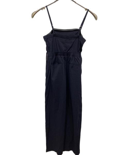 SHIPS（シップス）SHIPS (シップス) 〈手洗い可能〉ストレッチ リネン ベアトップ サロペット ネイビー サイズ:FREEの古着・服飾アイテム