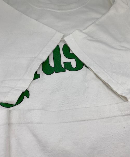 stussy（ステューシー）stussy (ステューシー) プリントTシャツ ホワイト サイズ:Ｌの古着・服飾アイテム