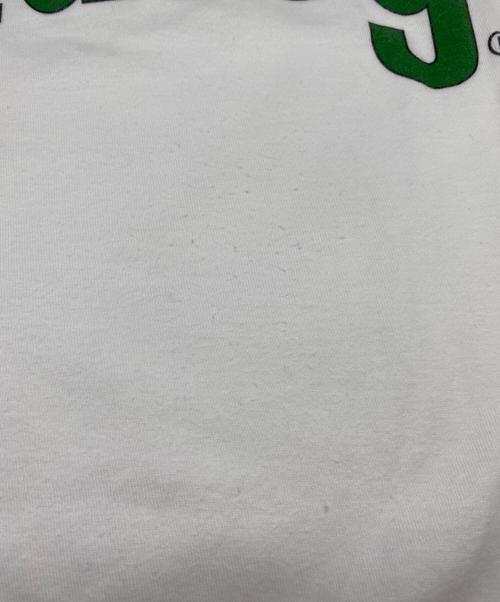 stussy（ステューシー）stussy (ステューシー) プリントTシャツ ホワイト サイズ:Ｌの古着・服飾アイテム