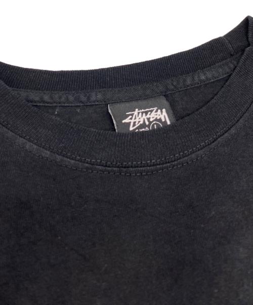 stussy（ステューシー）stussy (ステューシー) プリントTシャツ ブラック サイズ:Ｌの古着・服飾アイテム