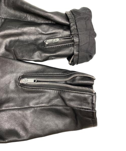 Schott（ショット）Schott (ショット) 80's～ ダブルライダースジャケット ブラック サイズ:38の古着・服飾アイテム