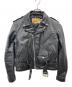 Schott（ショット）の古着「80's～ ダブルライダースジャケット」｜ブラック