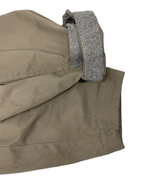 mizuiro-ind（ミズイロインド）mizuiro-ind (ミズイロインド) バイカラートレンチコート グレー サイズ:FREEの古着・服飾アイテム