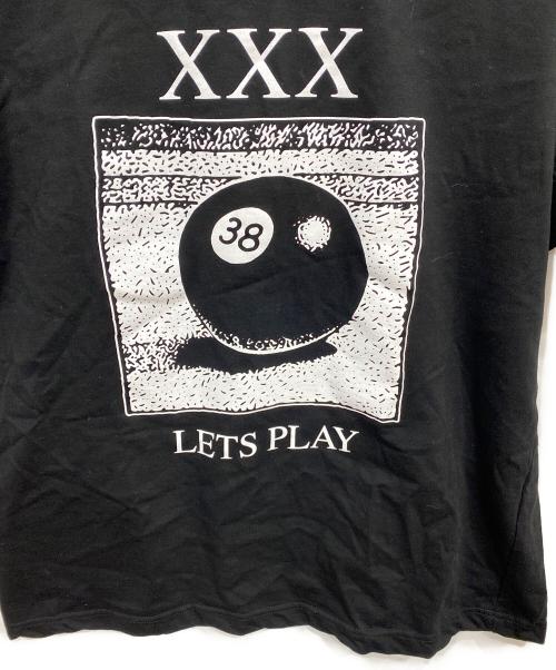 GOD SELECTION XXX（ゴッドセレクショントリプルエックス）GOD SELECTION XXX (ゴッドセレクショントリプルエックス) プリントTシャツ ブラック サイズ:Mの古着・服飾アイテム