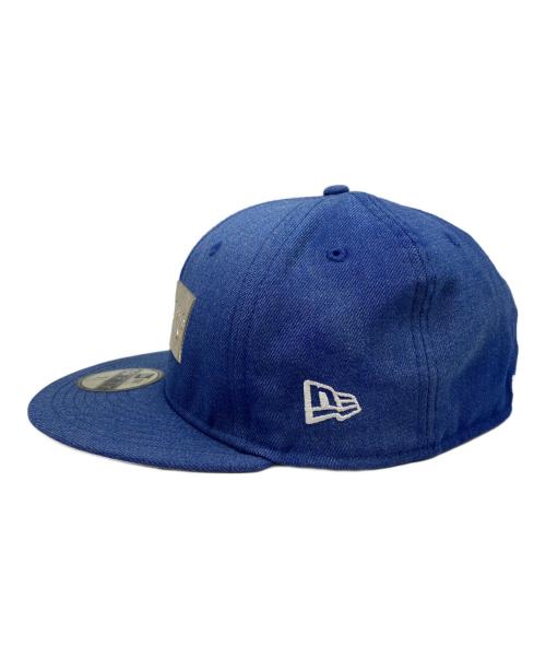 SUPREME（シュプリーム）SUPREME (シュプリーム) New Era (ニューエラ) 16ss METALLIC BOX LOGO キャップ ブルーの古着・服飾アイテム