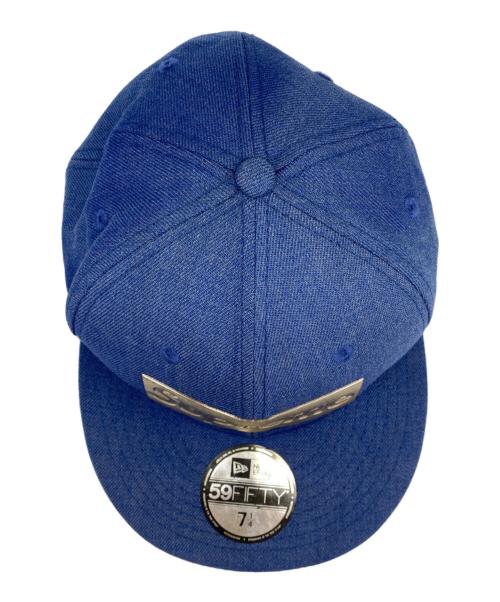 SUPREME（シュプリーム）SUPREME (シュプリーム) New Era (ニューエラ) 16ss METALLIC BOX LOGO キャップ ブルーの古着・服飾アイテム