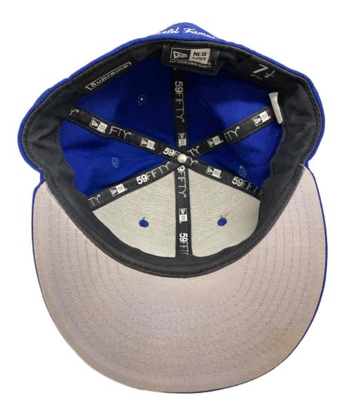 SUPREME（シュプリーム）SUPREME (シュプリーム) New Era (ニューエラ) 16ss METALLIC BOX LOGO キャップ ブルーの古着・服飾アイテム