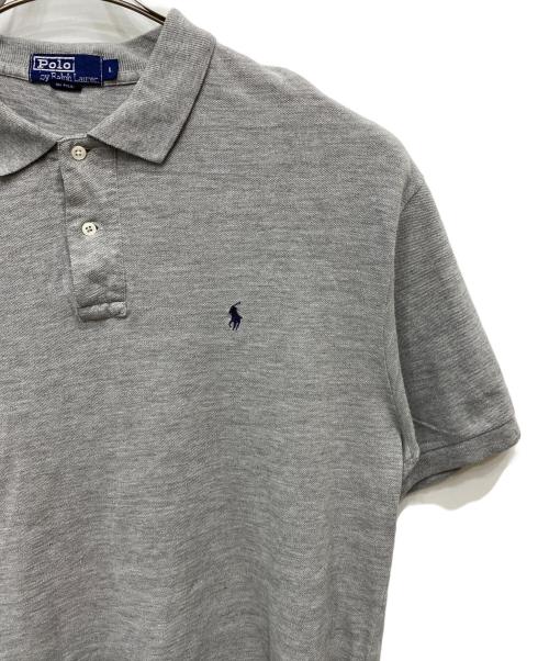 POLO RALPH LAUREN（ポロ・ラルフローレン）POLO RALPH LAUREN (ポロ・ラルフローレン) ポロシャツ グレー サイズ:Ｌの古着・服飾アイテム