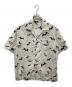 Schott（ショット）の古着「総柄シャツ」｜ホワイト