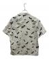 Schott (ショット) 総柄シャツ ホワイト サイズ:L：4000円