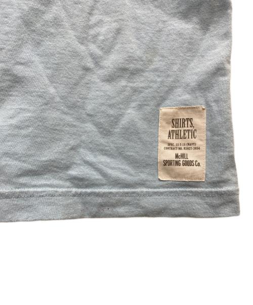 TOYS McCOY McHILL（トイズマッコイ）TOYS McCOY McHILL (トイズマッコイ) リンガーTシャツ ブルー サイズ:Mの古着・服飾アイテム