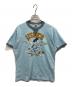 TOYS McCOY McHILL（トイズマッコイ）の古着「リンガーTシャツ」｜ブルー