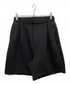 Lui'sルイス）の古着「二重織ライトウェイトワイドショーツ」｜ブラック