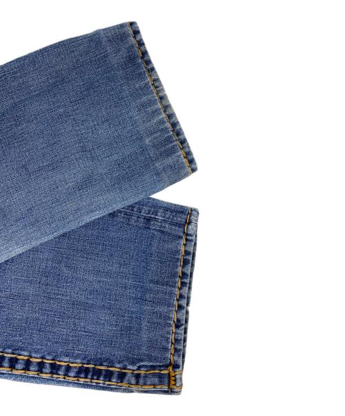 TRUE RELIGION（トゥルー レリジョン）TRUE RELIGION (トゥルー レリジョン) 太ステッチデニムパンツ ブルー サイズ:W33の古着・服飾アイテム