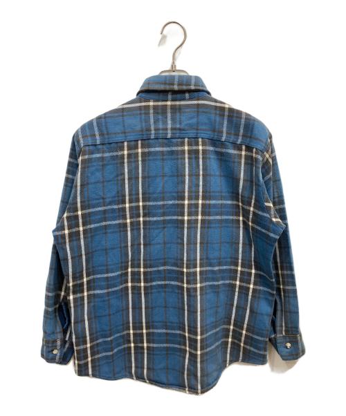 LEVI'S（リーバイス）LEVI'S (リーバイス) ALASKA チェックネルシャツ ブルー サイズ:Mの古着・服飾アイテム