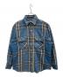 LEVI'S（リーバイス）の古着「ALASKA チェックネルシャツ」｜ブルー