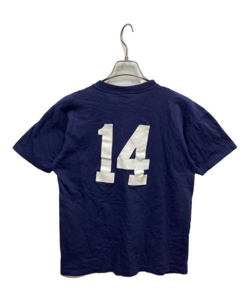 Champion（チャンピオン）Champion (チャンピオン) ヴィンテージナンバリングTシャツ ネイビー サイズ:Lの古着・服飾アイテム