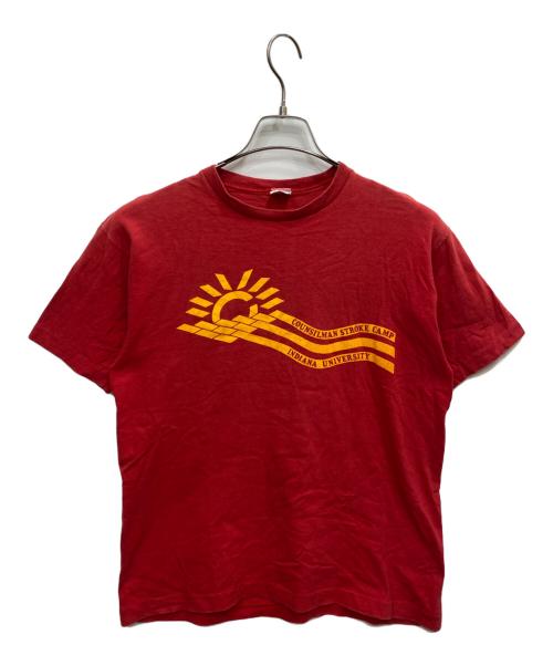 Champion（チャンピオン）Champion (チャンピオン) ヴィンテージTシャツ レッド サイズ:Ｌの古着・服飾アイテム