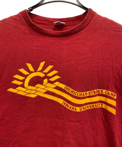 Champion（チャンピオン）Champion (チャンピオン) ヴィンテージTシャツ レッド サイズ:Ｌの古着・服飾アイテム