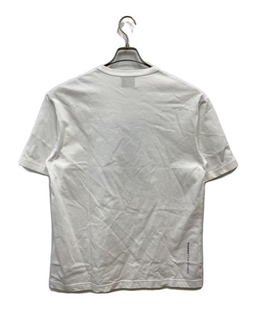 RIVORA（リヴォラ）RIVORA (リヴォラ) プリントTシャツ ホワイト サイズ:Lの古着・服飾アイテム