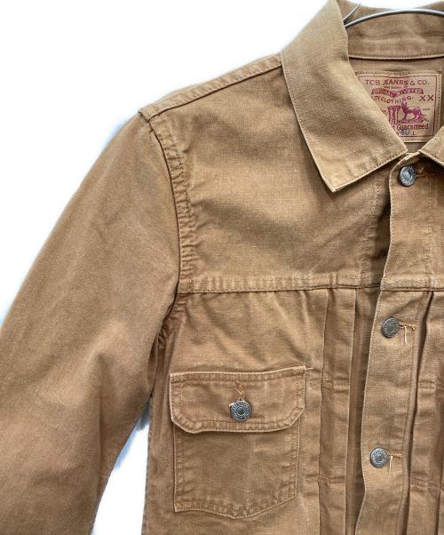 TCB jeans（ティーシービー ジーンズ）TCB jeans (ティーシービー ジーンズ) セカンドタイプダックジャケット ブラウン サイズ:40の古着・服飾アイテム