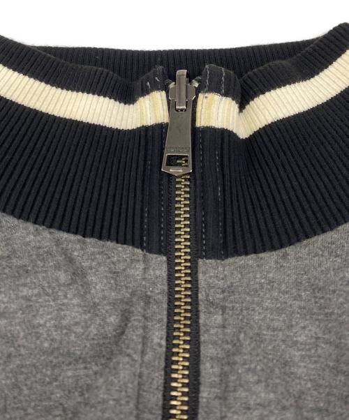 BURBERRY BLACK LABEL（バーバリーブラックレーベル）BURBERRY BLACK LABEL (バーバリーブラックレーベル) ジップアップリバーシブルブルゾン ブラック サイズ:3の古着・服飾アイテム