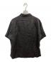 NIGEL CABOURN (ナイジェルケーボン) リネンオープンカラーシャツ ブラック サイズ:50：14000円
