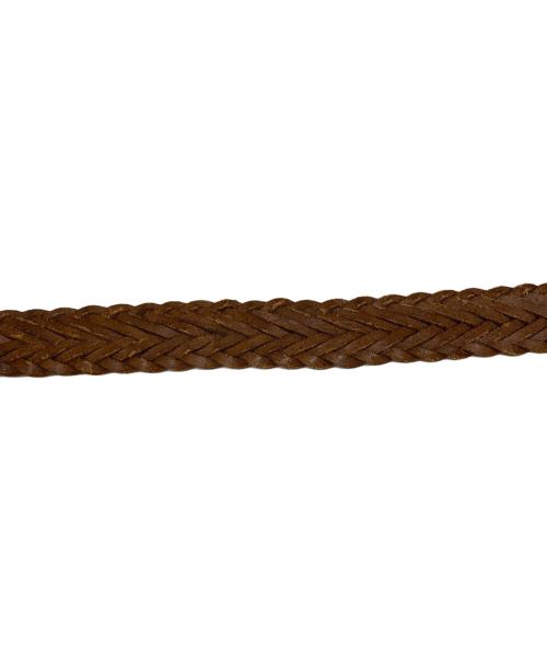 L.L.Bean（エルエルビーン）L.L.Bean (エルエルビーン) エッセンシャル・ブレイド・レザー・ベルト ブラウンの古着・服飾アイテム