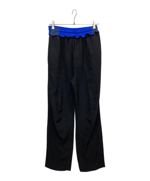 BALENCIAGA（バレンシアガ）BALENCIAGA (バレンシアガ) レイヤードイージーパンツ ブラック サイズ:34の古着・服飾アイテム